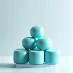 Illustration of habit stacking, one small block building on another to form a stable tower.