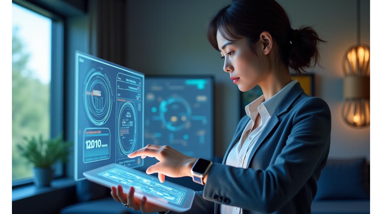 Seamless integration of wearable devices with Vitana Wellness platform displaying health data insights