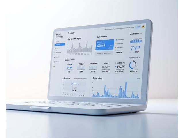 Digital dashboard showing wearable health data like heart rate variability, sleep stages, and recovery score with charts and graphs.