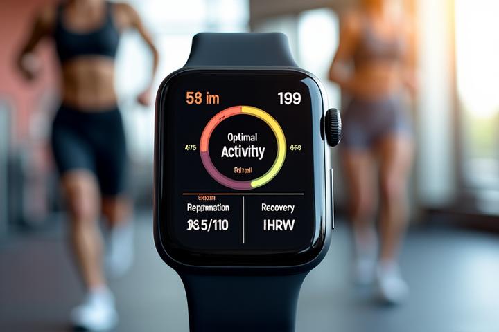 Dashboard showing personalized activity recommendations based on recovery score and energy levels